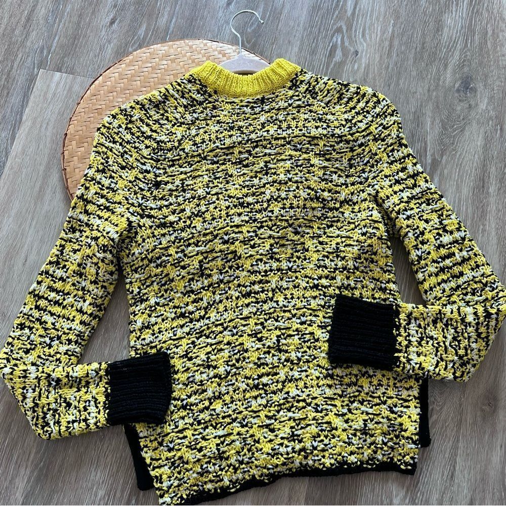 Rag & bone yellow viola knit cardigan sweater women’s size‎ xs - Picture 8 of 9
